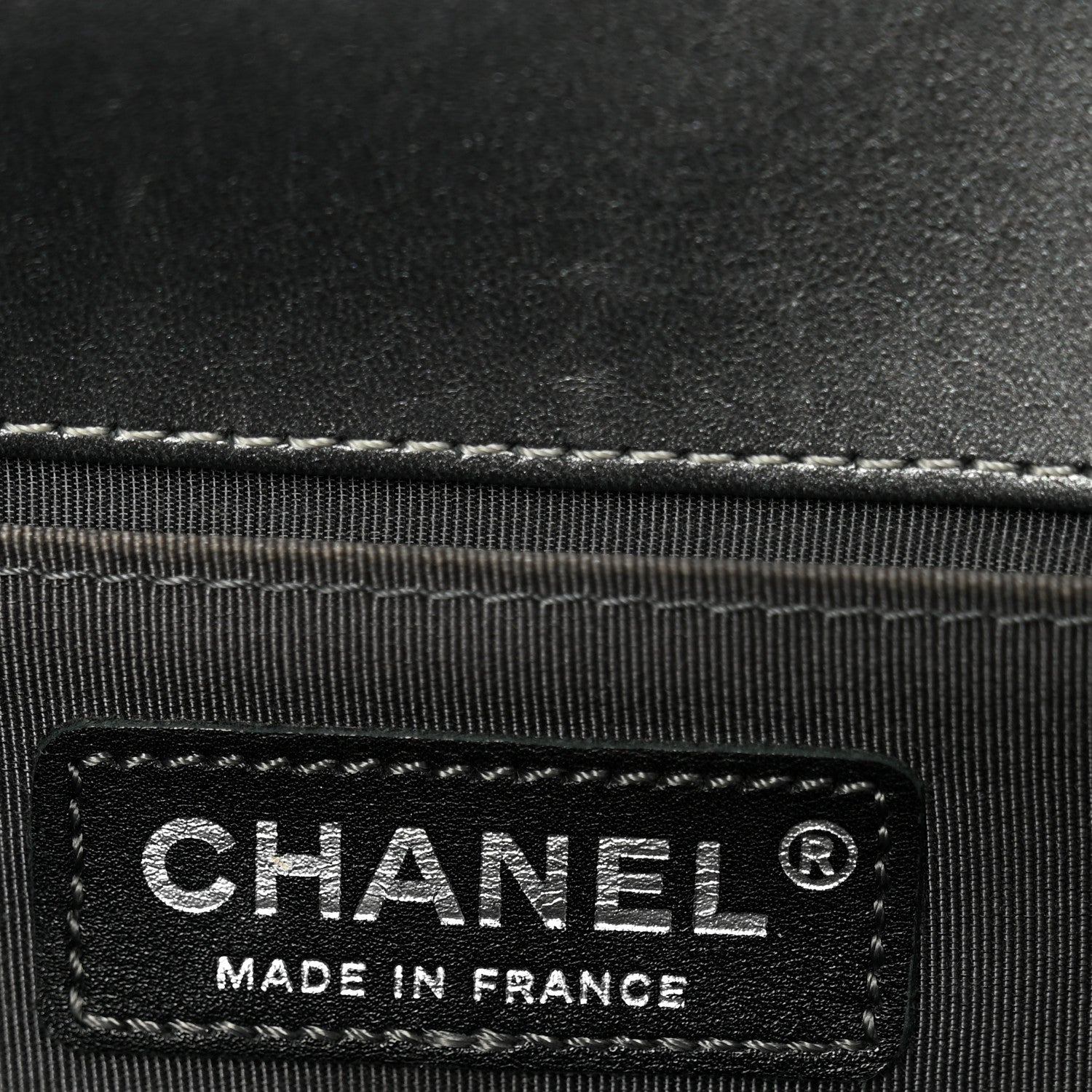 Chanel Tweed Metallic Lambskin Medium Boy Flap Silver 6 of 12