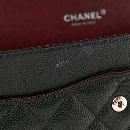 Chanel Caviar Quilted Jumbo Double Flap Black 10 of 10