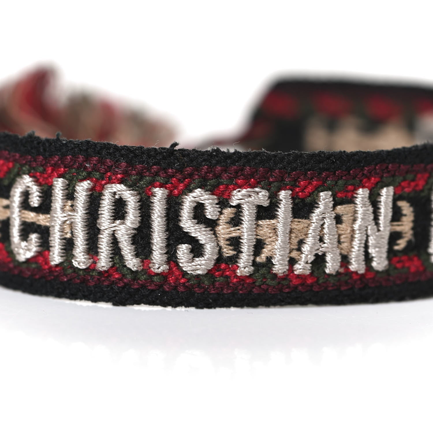 Christian Dior Woven Cotton J'Adior Friendship Bracelet 4 of 6