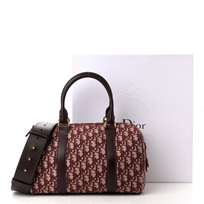 Christian Dior Oblique Boston Bag Bordeaux 11 of 11