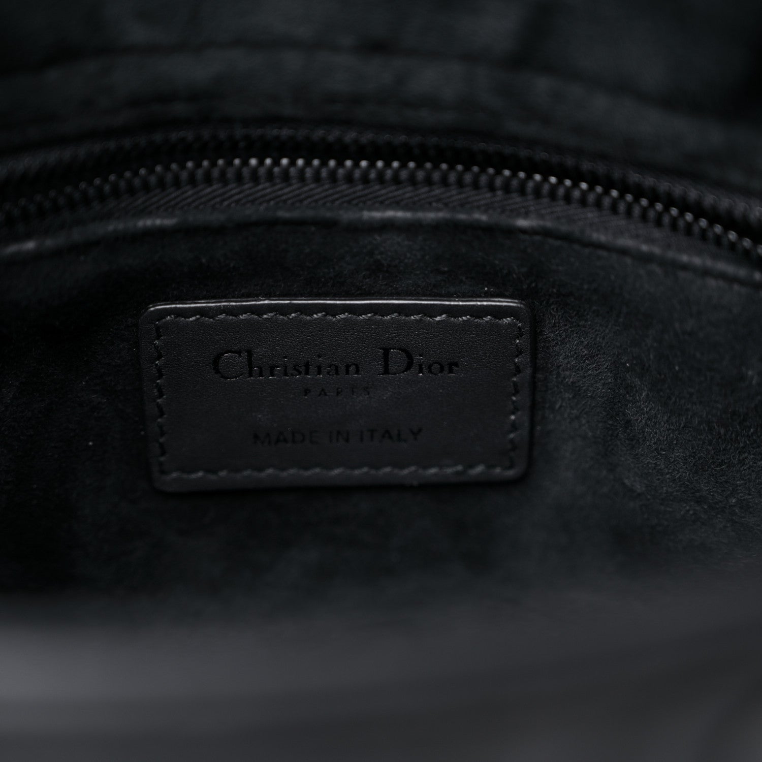 Christian Dior Ultra Matte Calfskin Cannage Small My ABCDior Lady Dior Black 6 of 14