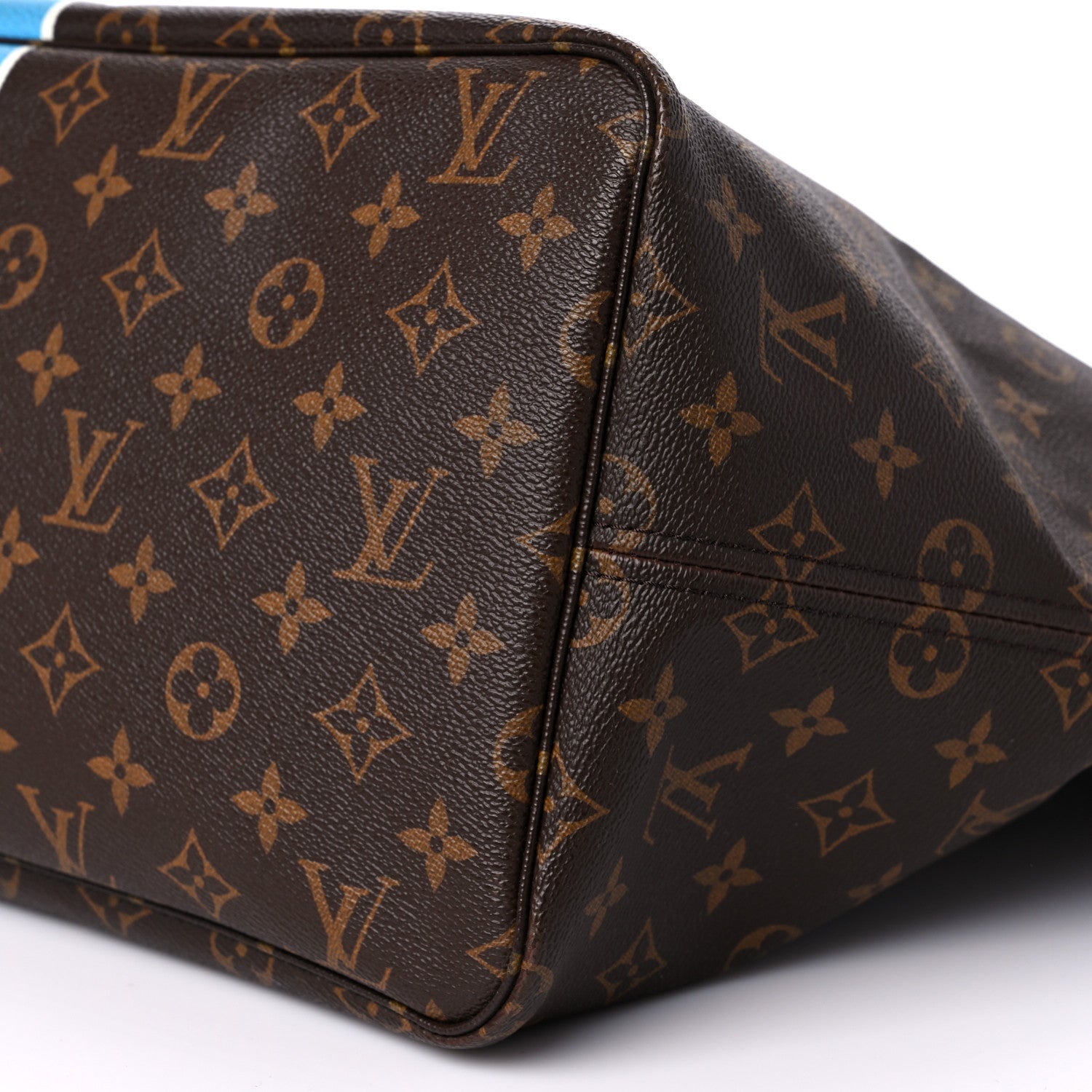 Louis Vuitton Monogram My LV Heritage Neverfull GM White Bleu Clair 8 of 14