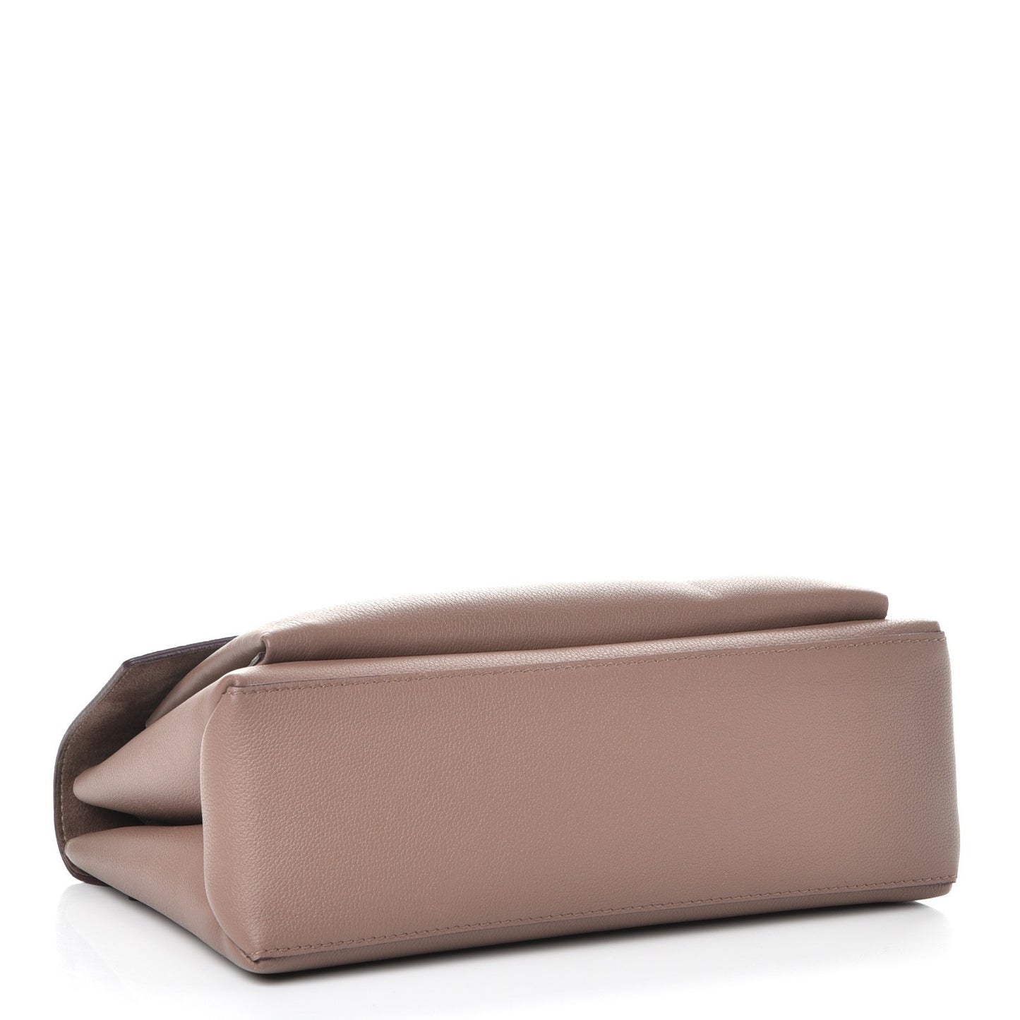 Soft Calfskin My Lockme Top Handle Taupe Glace