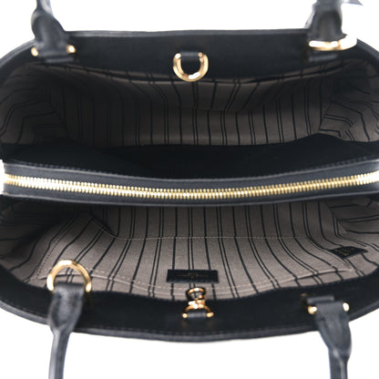 Louis Vuitton Empreinte Montaigne MM Black 5 of 10
