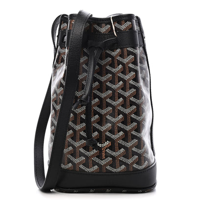 Goyard Goyardine Petit Flot Bucket Bag PM Black 1 of 8