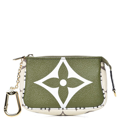 Louis Vuitton Monogram Giant Micro Pochette Accessories Kaki White 1 of 8