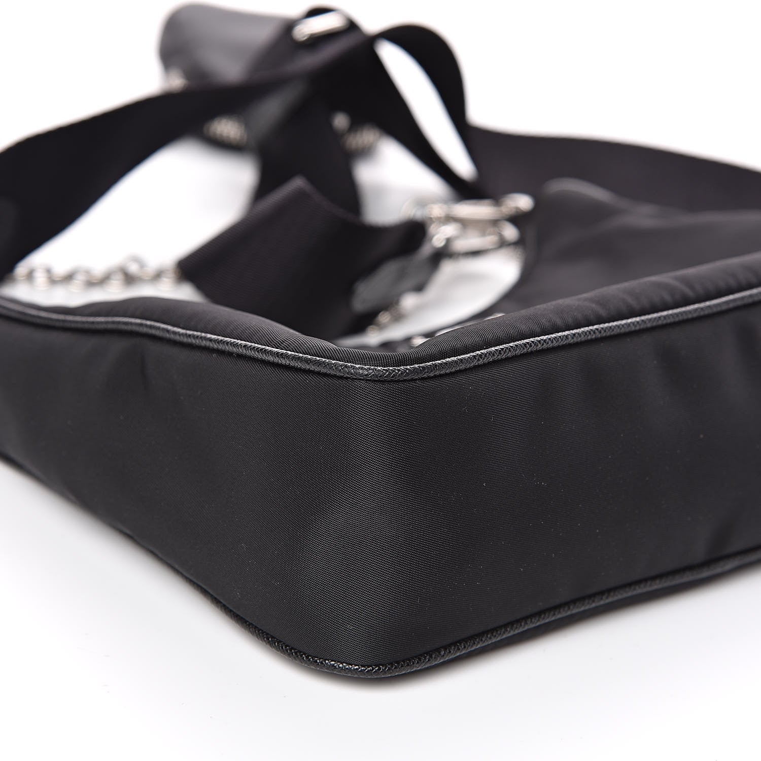 Prada Nylon Re-Edition 2005 Shoulder Bag Black 8 of 9