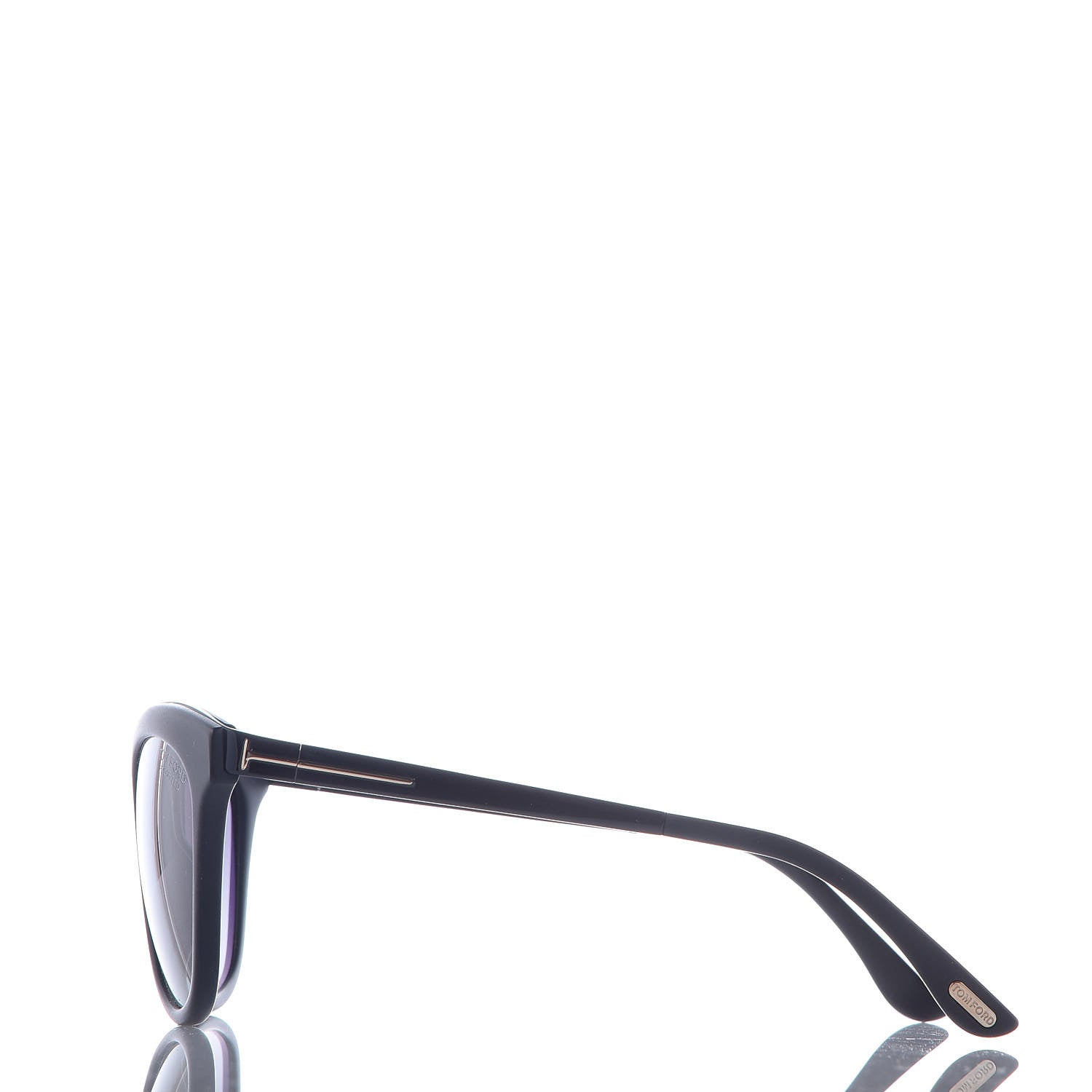 Tom Ford Emma Cat Eye Polarized Sunglasses TF461 Black 3 of 8