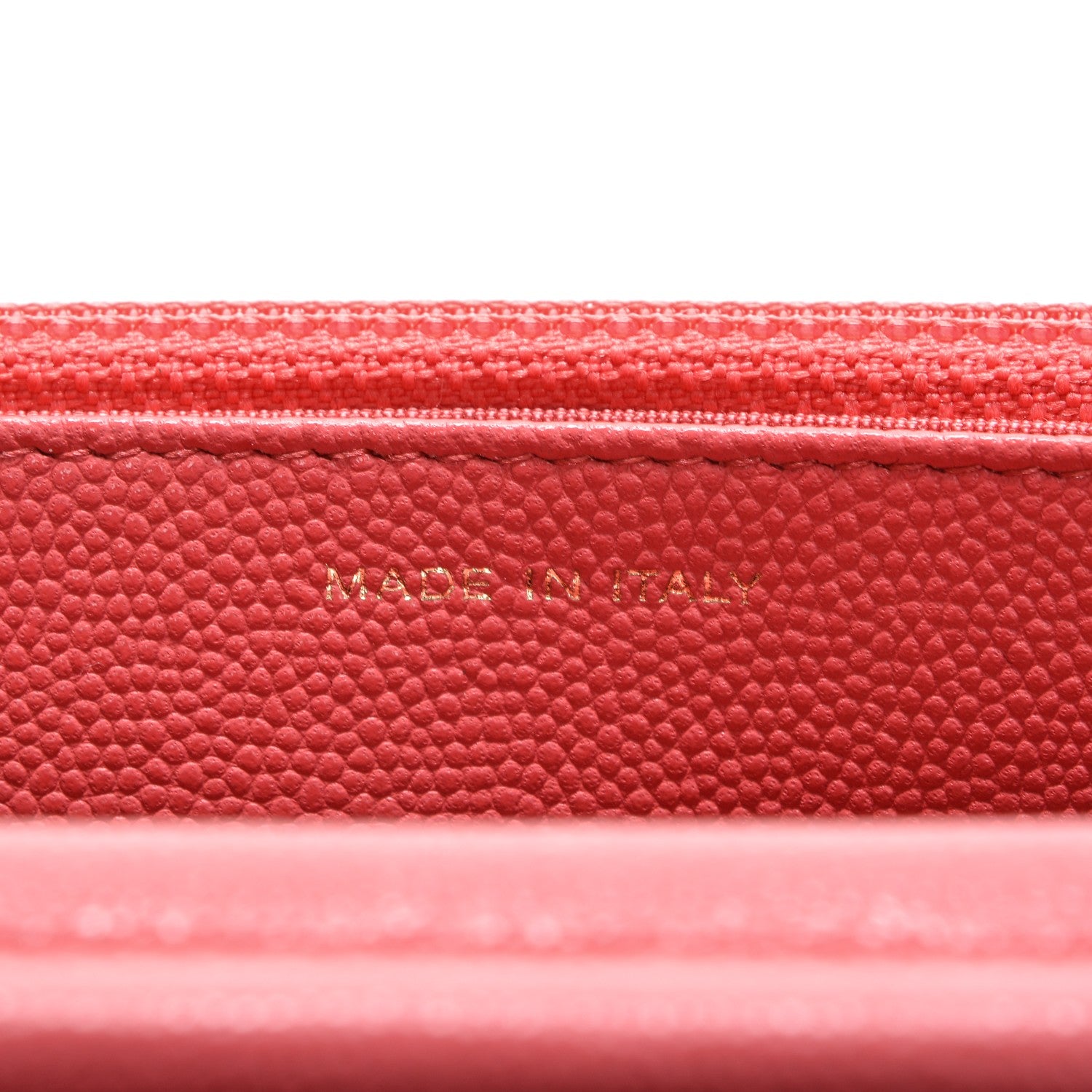 Chanel Caviar Quilted Wallet On Chain WOC Dark Pink 7 of 8