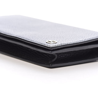 Gucci Dollar Calfskin Medium Betty Chain Wallet Black 10 of 12