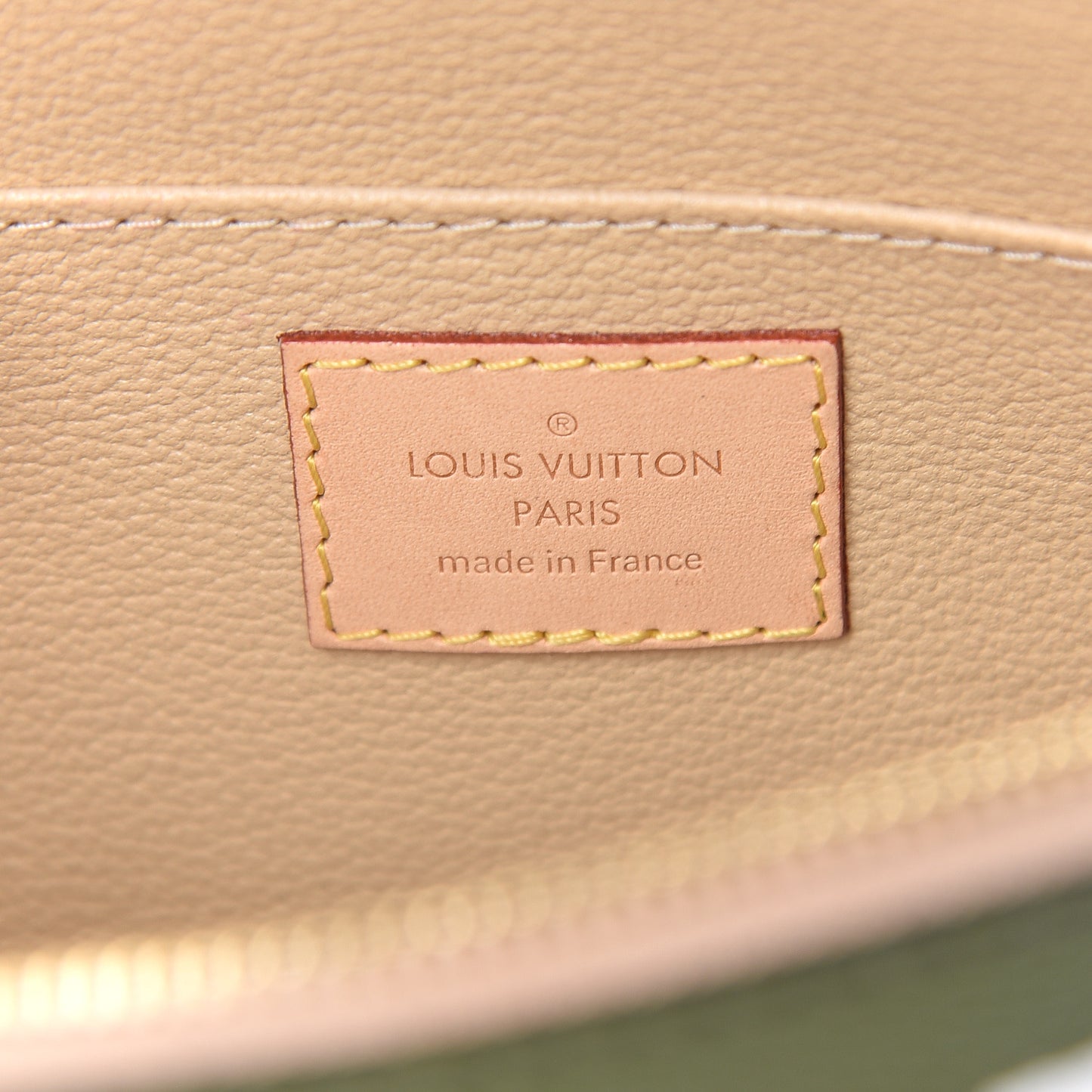 Monogram Giant Cosmetic Pouch Kaki