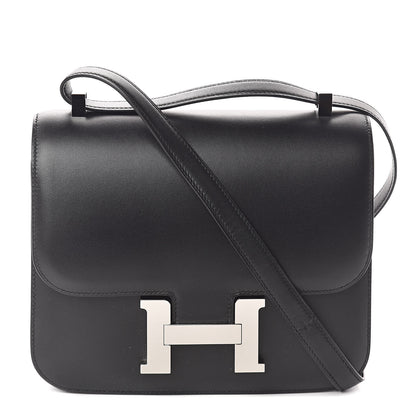Hermes Tadelakt Constance 24 Black 1 of 20