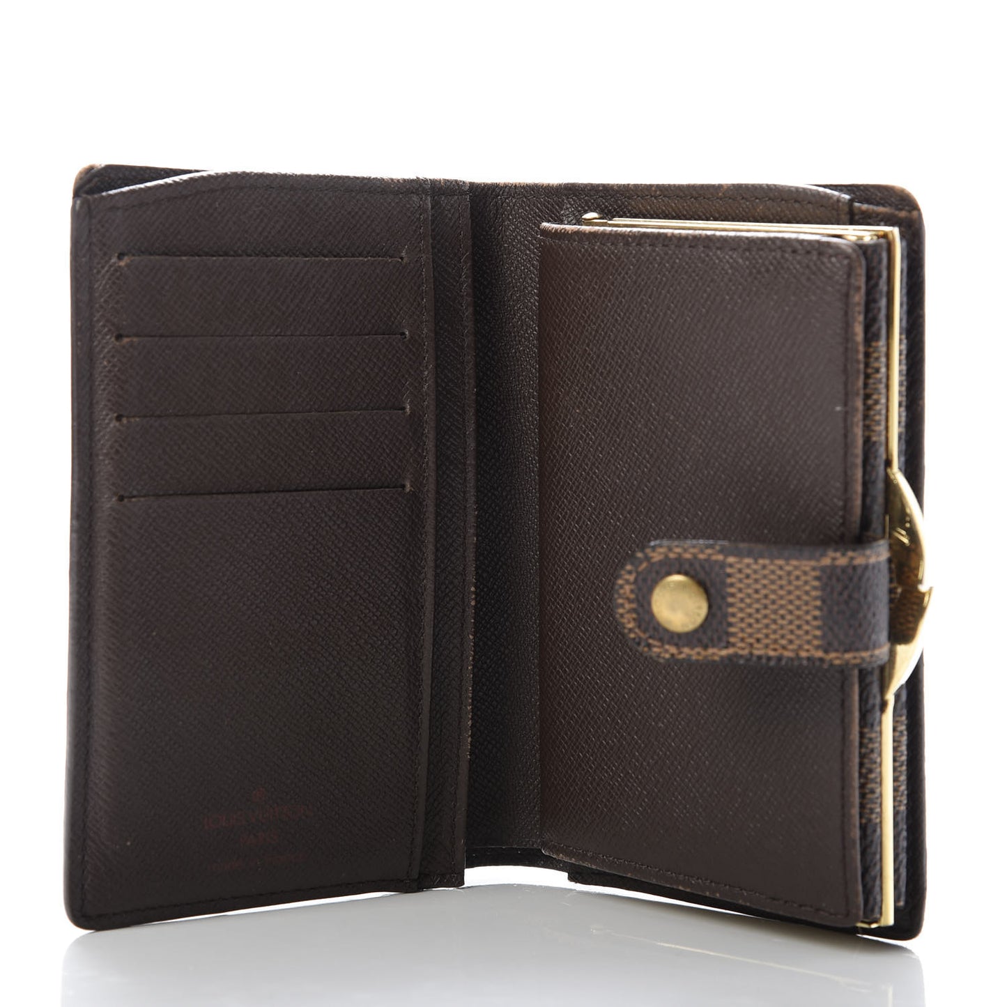 Damier Ebene French Purse Wallet