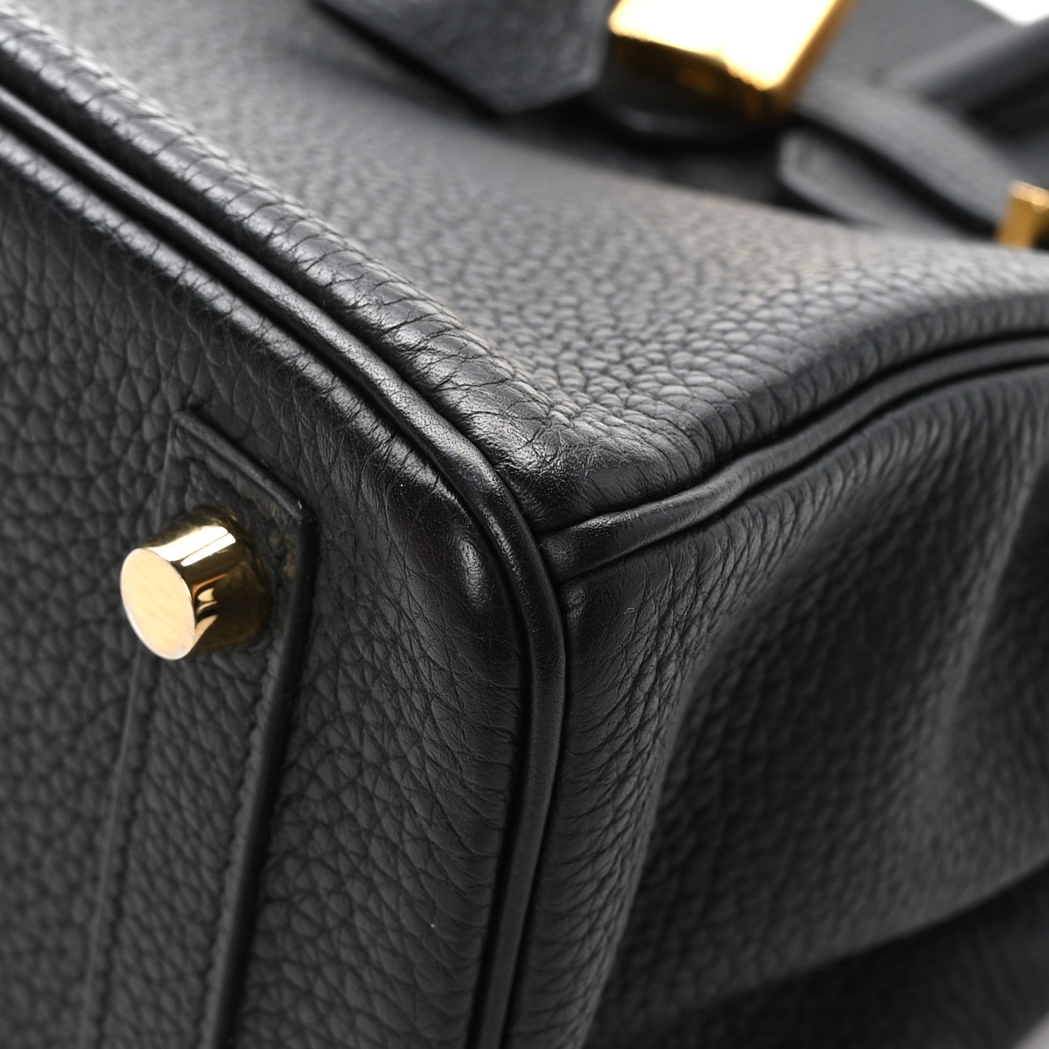 Hermes Togo Birkin 25 Black 10 of 13