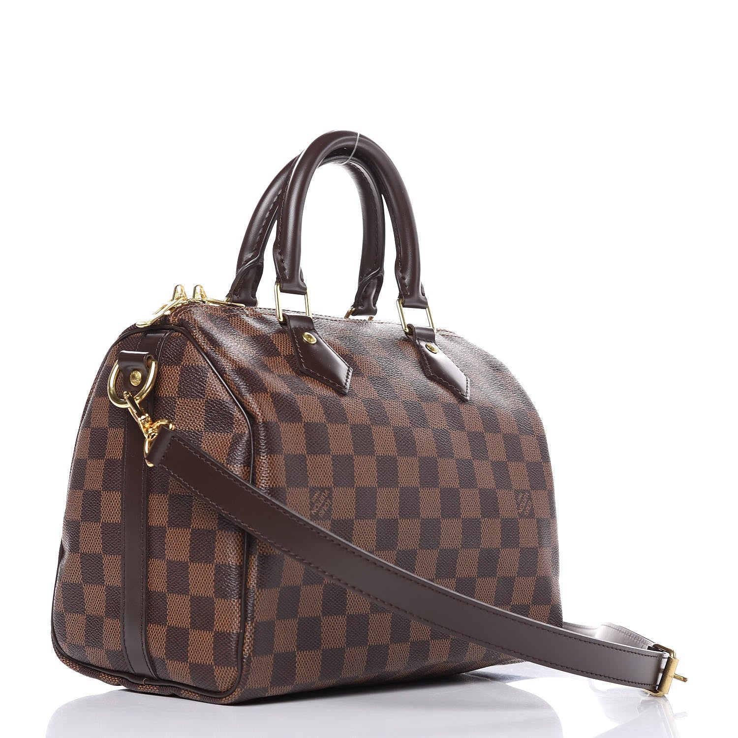 Louis Vuitton Damier Ebene Speedy Bandouliere 25 3 of 10