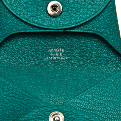 Hermes Chevre Mysore Bastia Bleu Paon 5 of 6