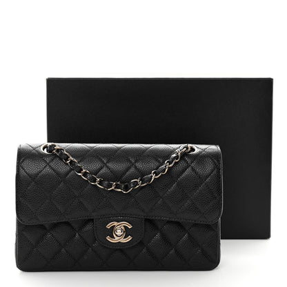 Chanel Caviar Quilted Small Double Flap Black 12 of 12