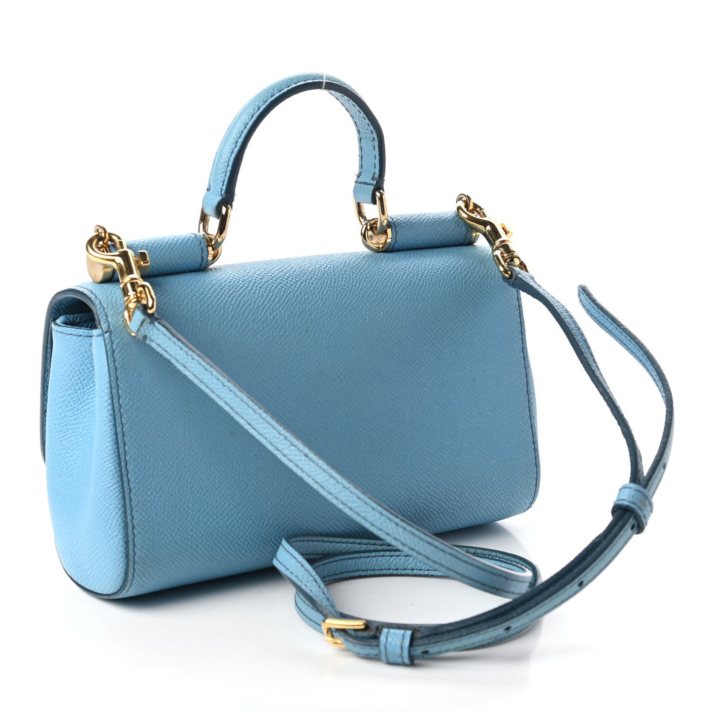 Dauphine Mini Miss Sicily Satchel Blue