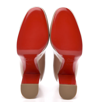Christian Louboutin Patent Kabetts 100 Pumps 37.5 Nude 5 of 8