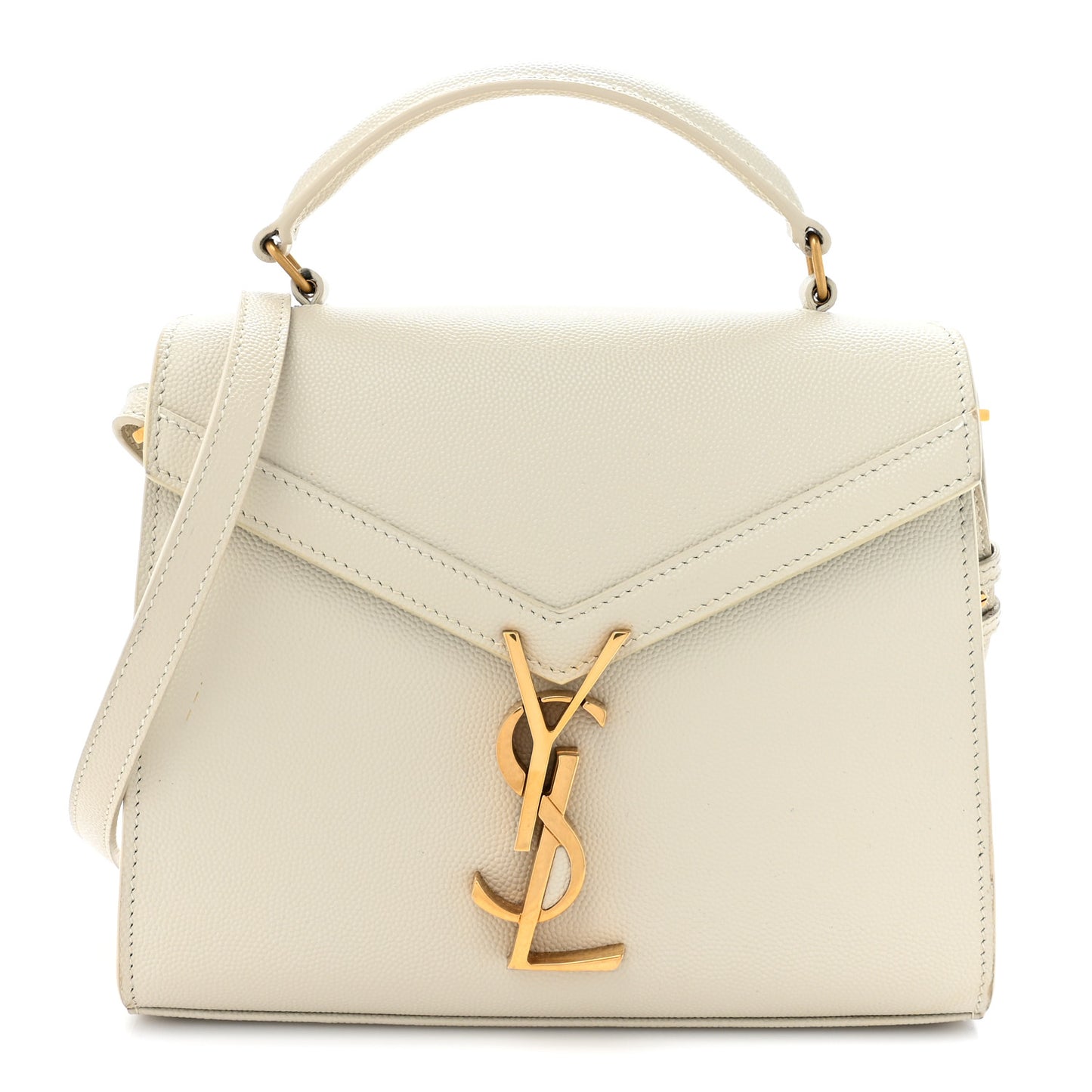 Grain de Poudre Mini Classic Monogram Cassandra Top Handle Vintage White