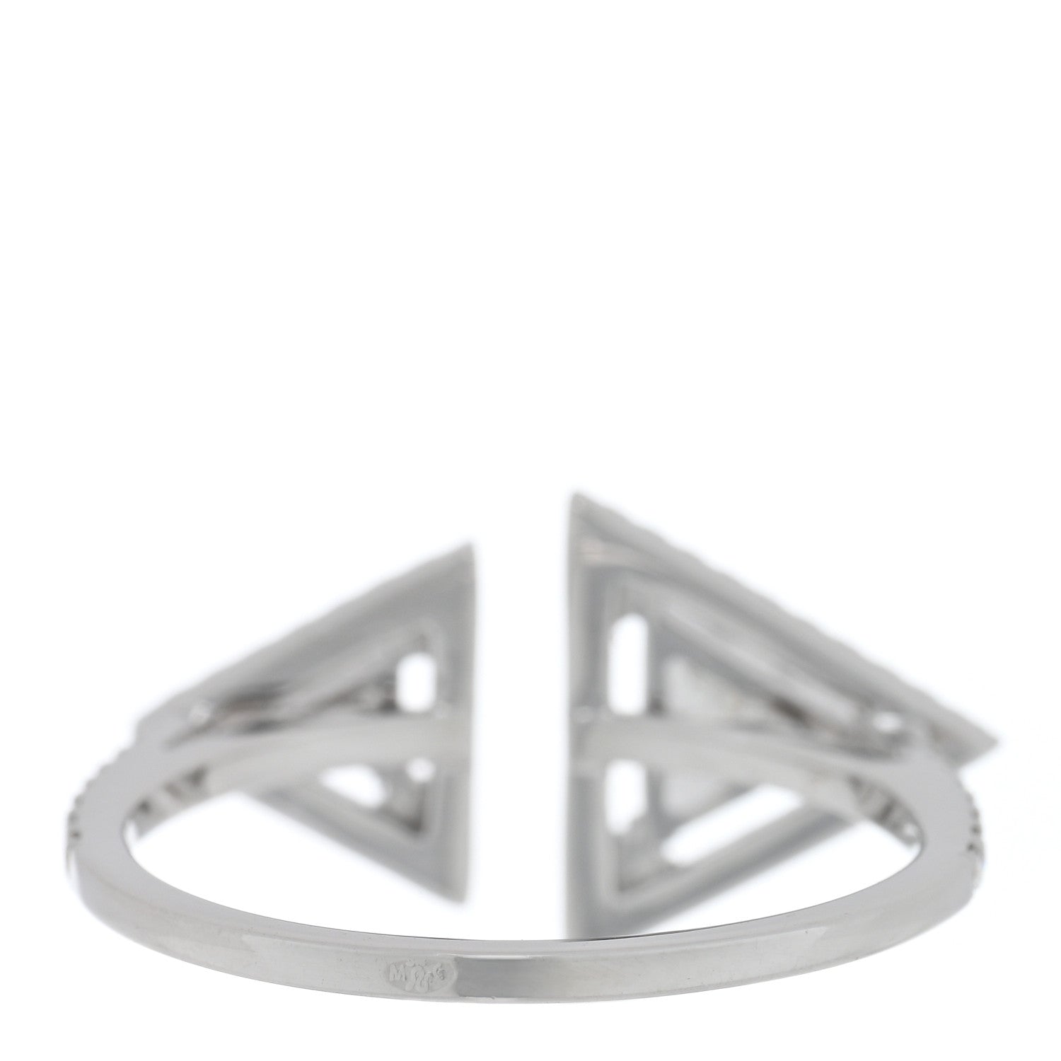 Messika 18K White Gold Diamond Thea Toi Moi Ring 50 5.5 3 of 4