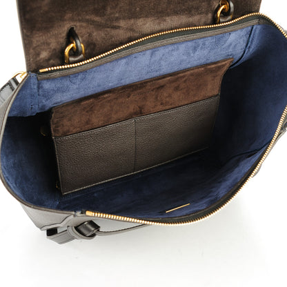 Celine Goatskin Smooth Calfskin Mini Belt Bag Dark Taupe 5 of 8