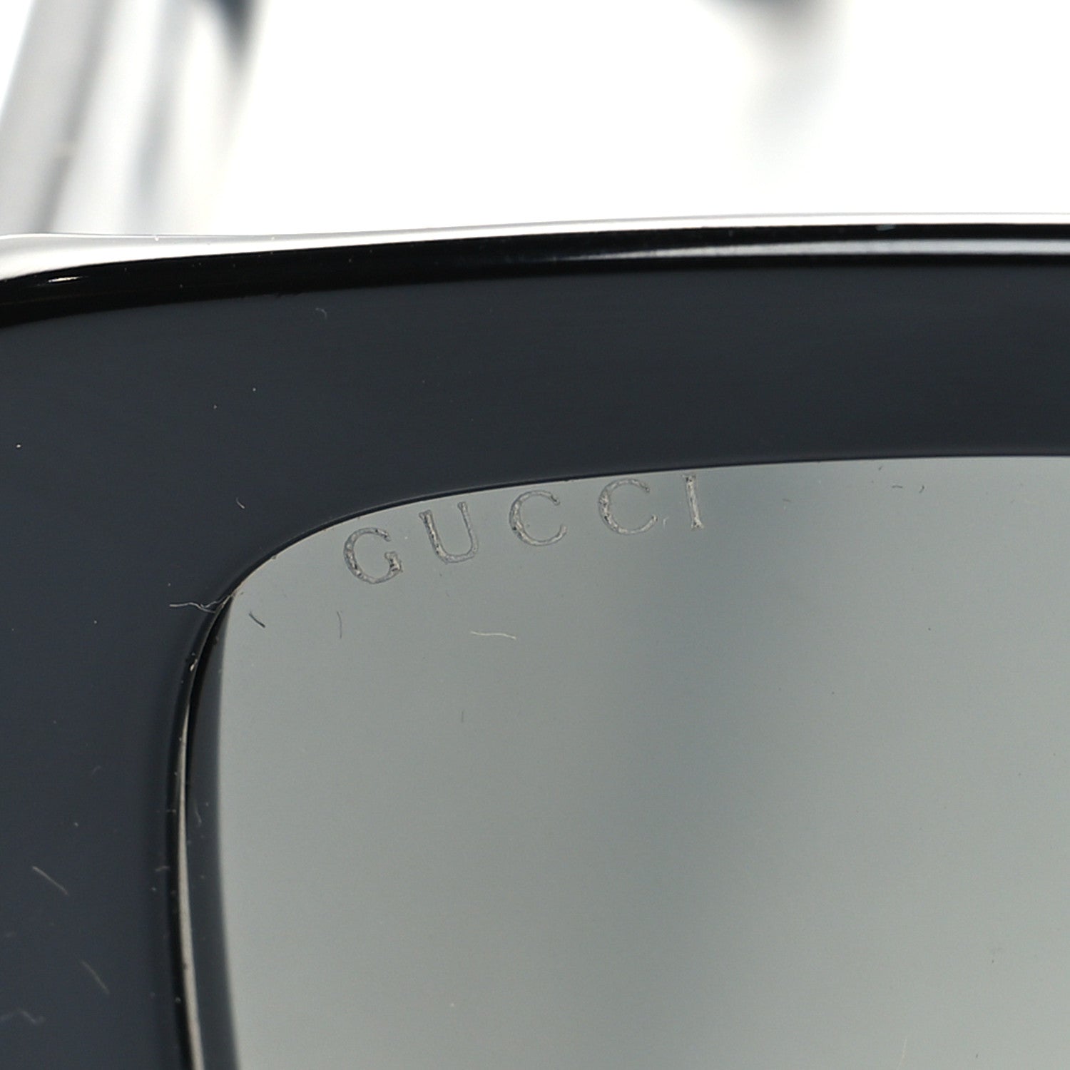 Gucci Acetate Square Frame Sunglasses GG0141S Black 7 of 8