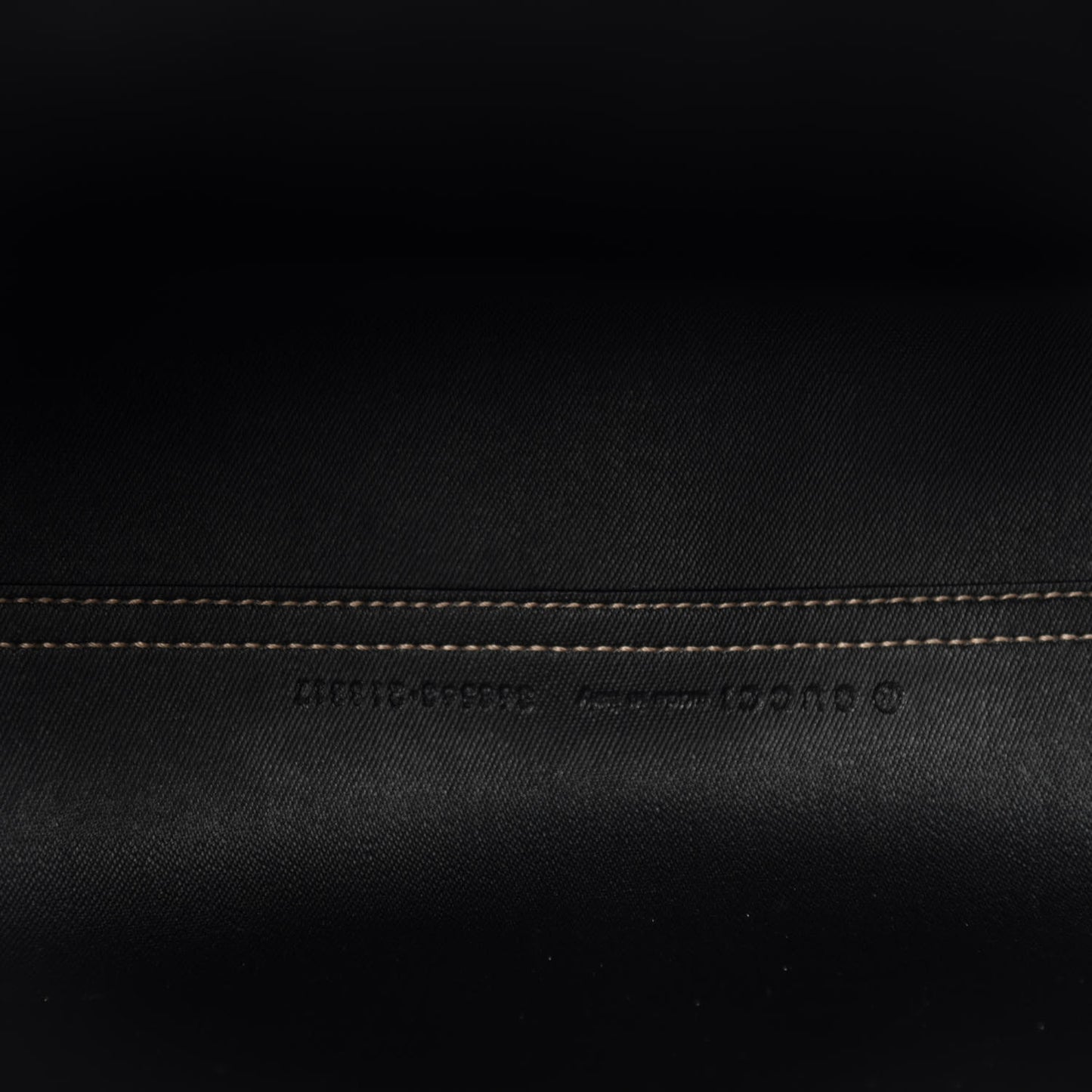 Calfskin GG Supreme Monogram Medium Reversible Tote Black