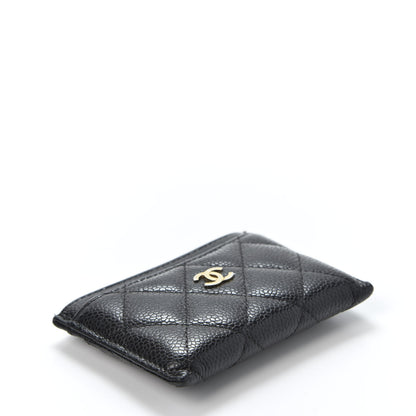 Chanel Caviar Quilted Card Holder Black 3 of 10
