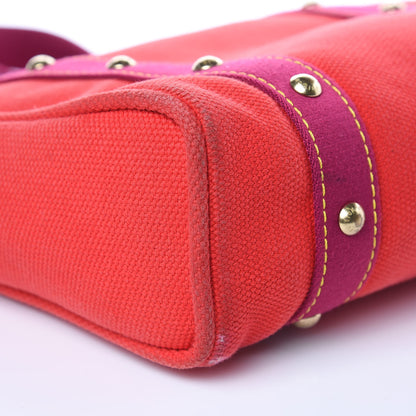Louis Vuitton Toile Antigua Cabas MM Red 8 of 14