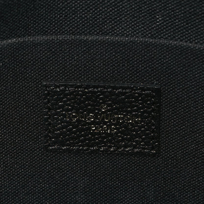 Louis Vuitton Empreinte Pochette Felicie Chain Wallet Black 6 of 9