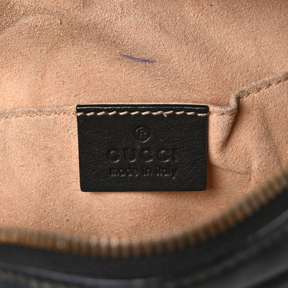 Gucci Calfskin Matelasse GG Marmont Belt Bag 85 34 Black 6 of 15