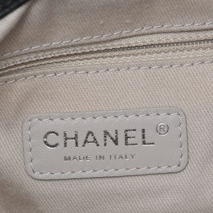 Chanel Iridescent Calfskin Large Sea Hit Tote Black 7 of 8