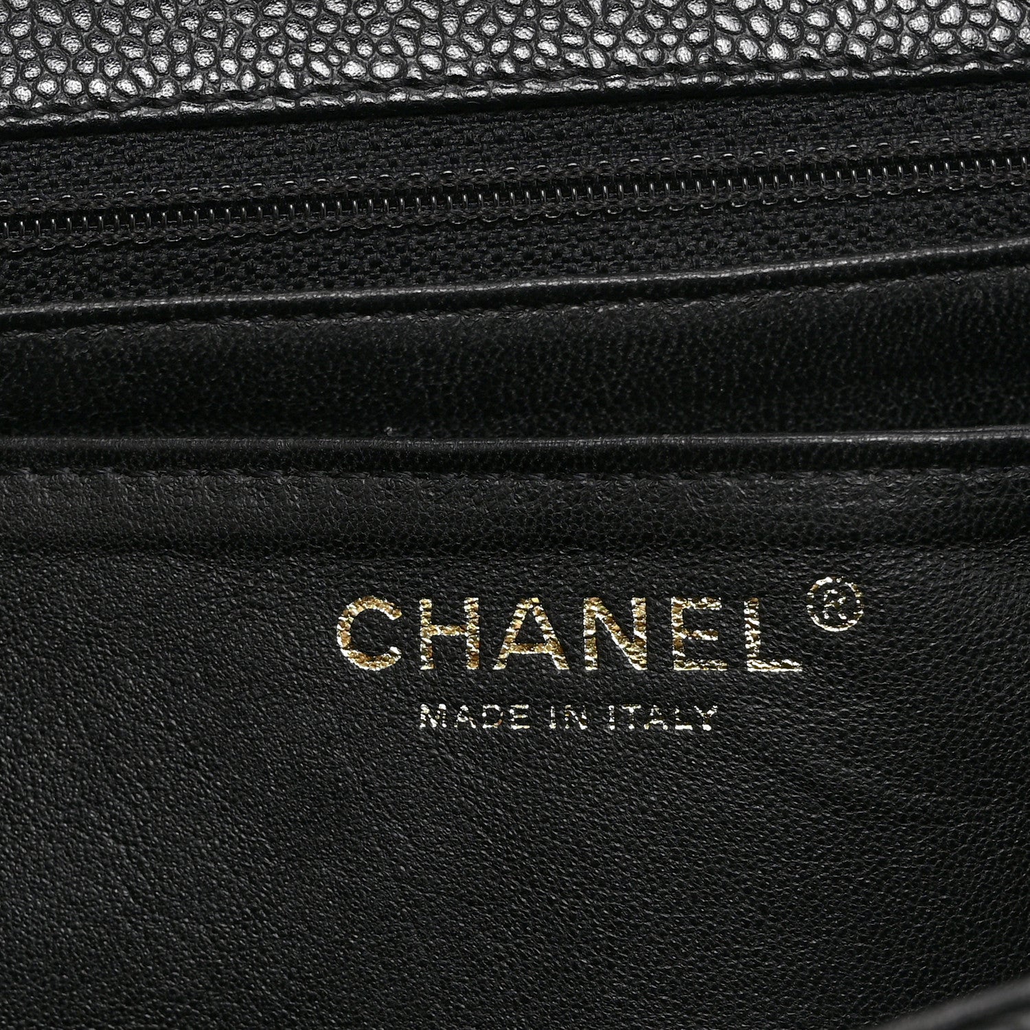 Chanel Caviar Quilted Jumbo Kelly Flap Black 6 of 10