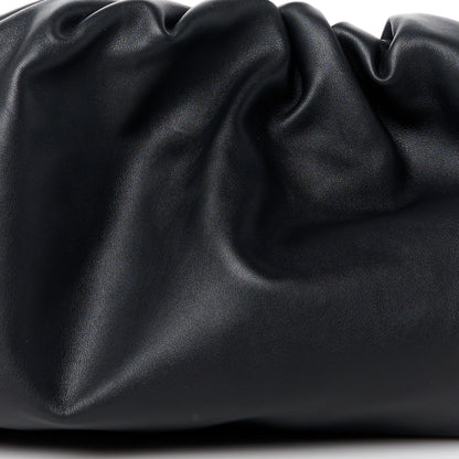 Bottega Veneta Smooth Butter Calf The Pouch Oversized Clutch Black 9 of 11