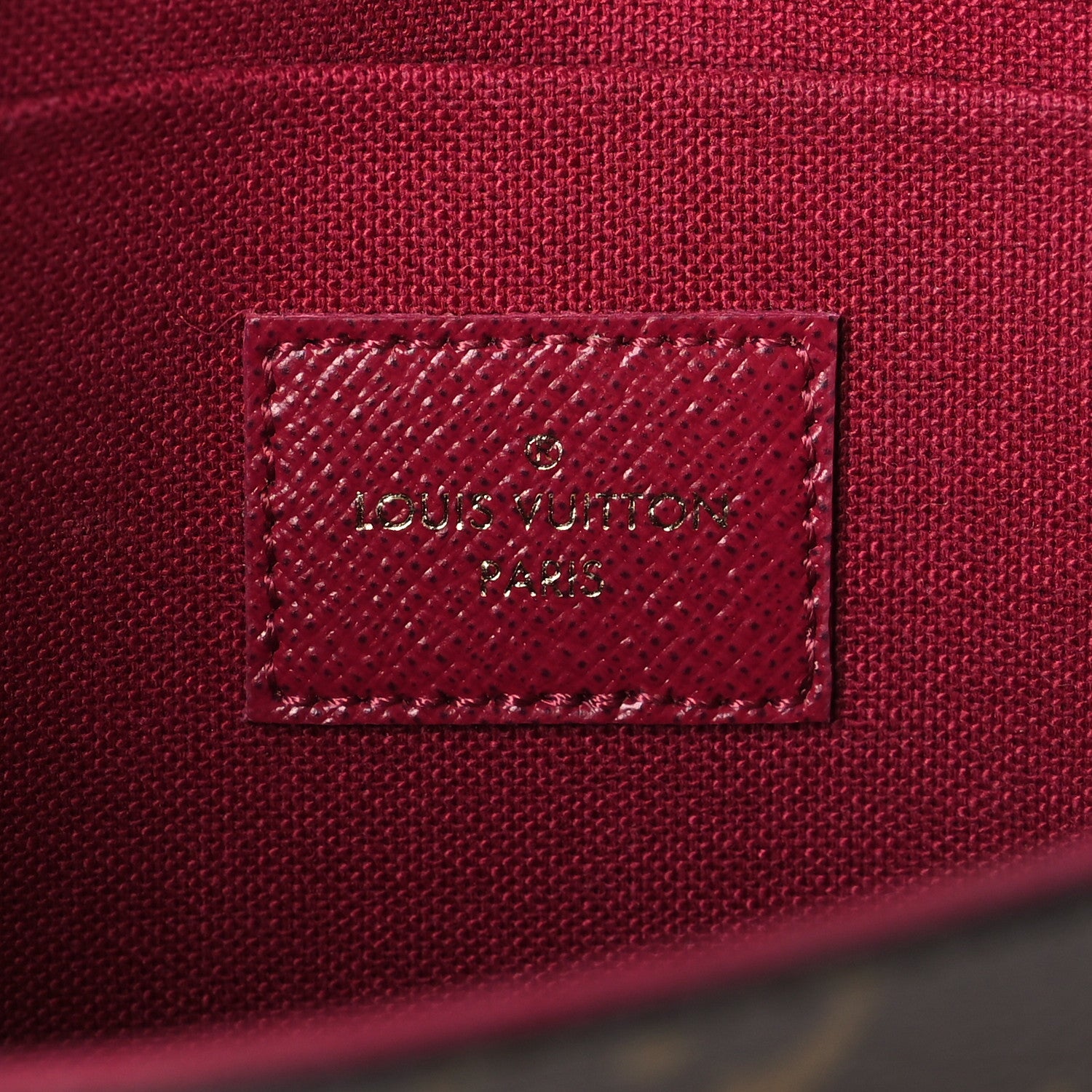 Louis Vuitton Monogram Pochette Felicie Chain Wallet Fuchsia 7 of 10