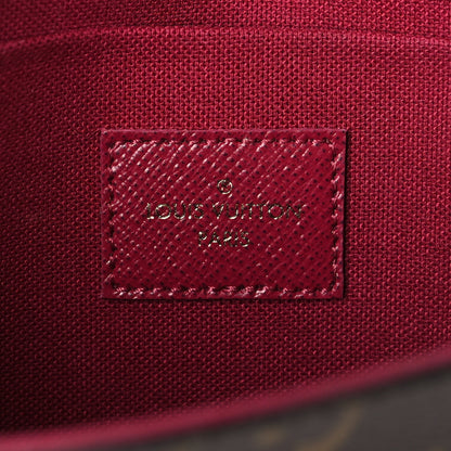 Louis Vuitton Monogram Pochette Felicie Chain Wallet Fuchsia 7 of 10