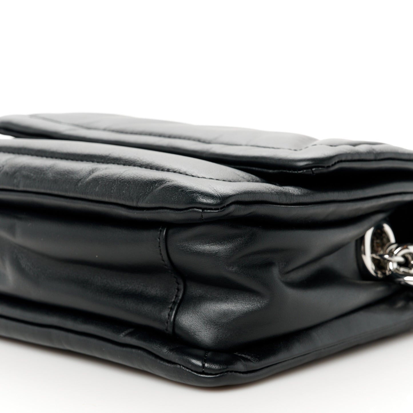 Lambskin The Pillow Bag Black