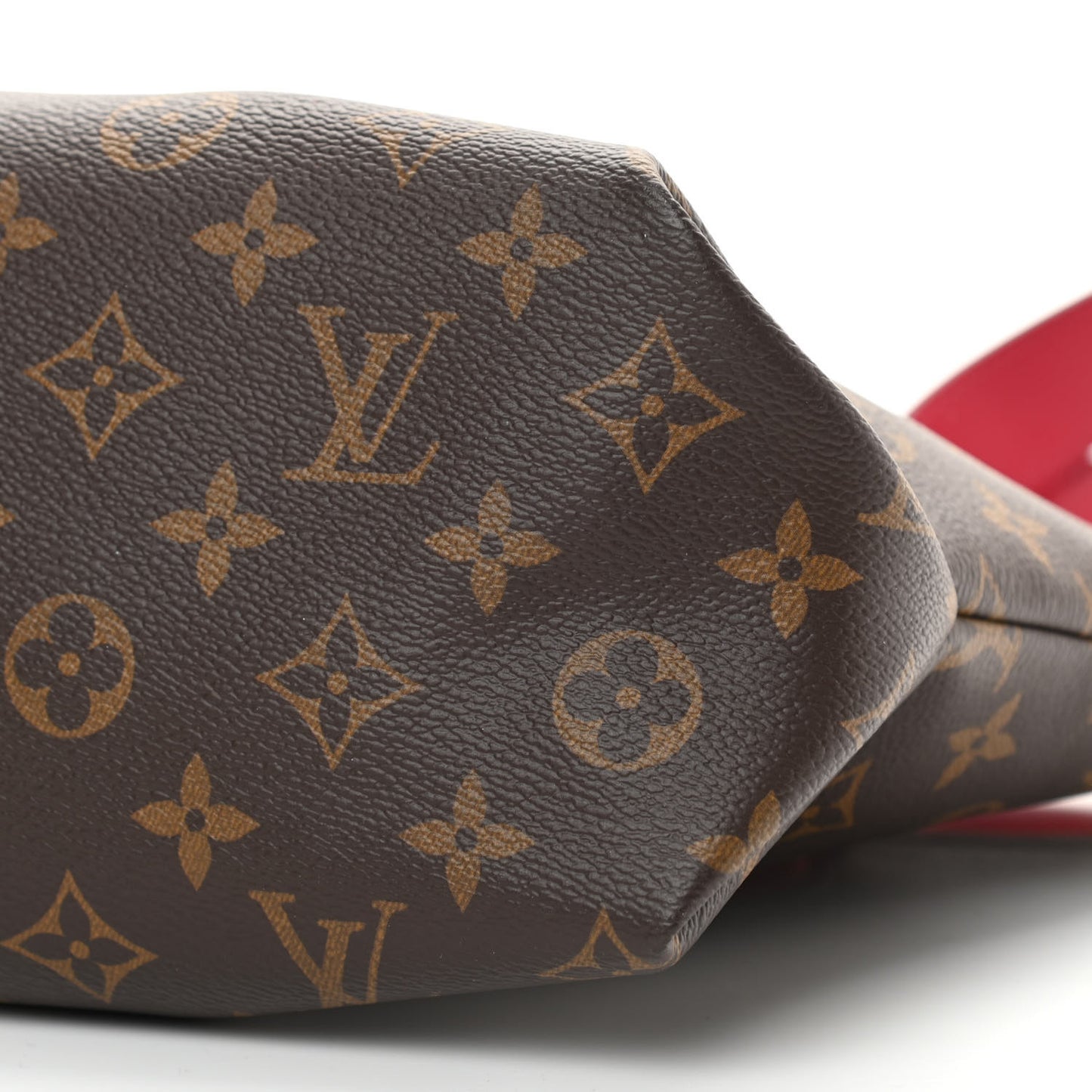 Monogram Flower Zipped Tote PM Lie de Vin