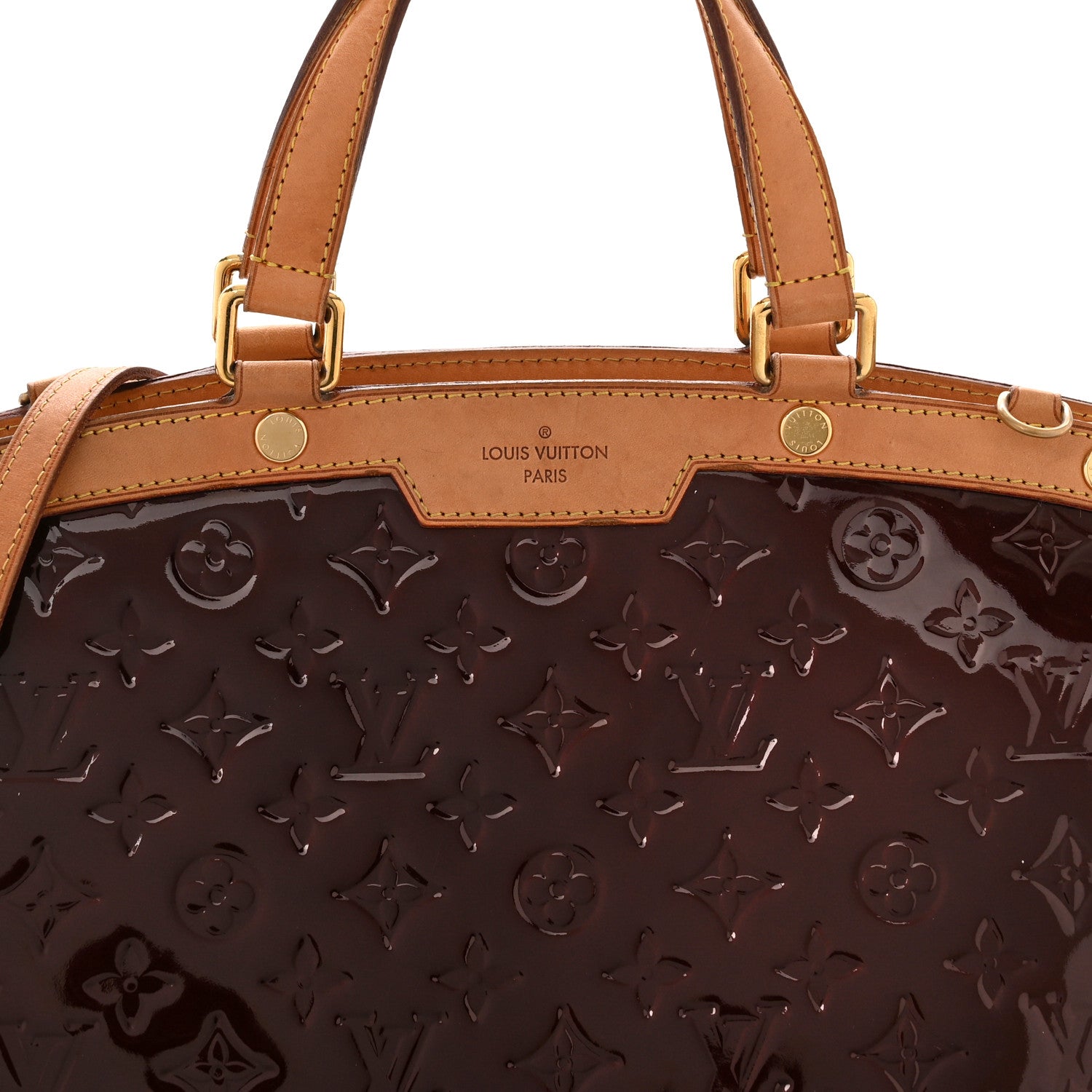 Louis Vuitton Vernis Brea GM Rouge Fauviste 7 of 10