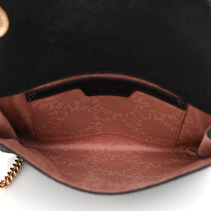 Stella McCartney Shaggy Deer Mini Falabella Crossbody Bag Black 5 of 10