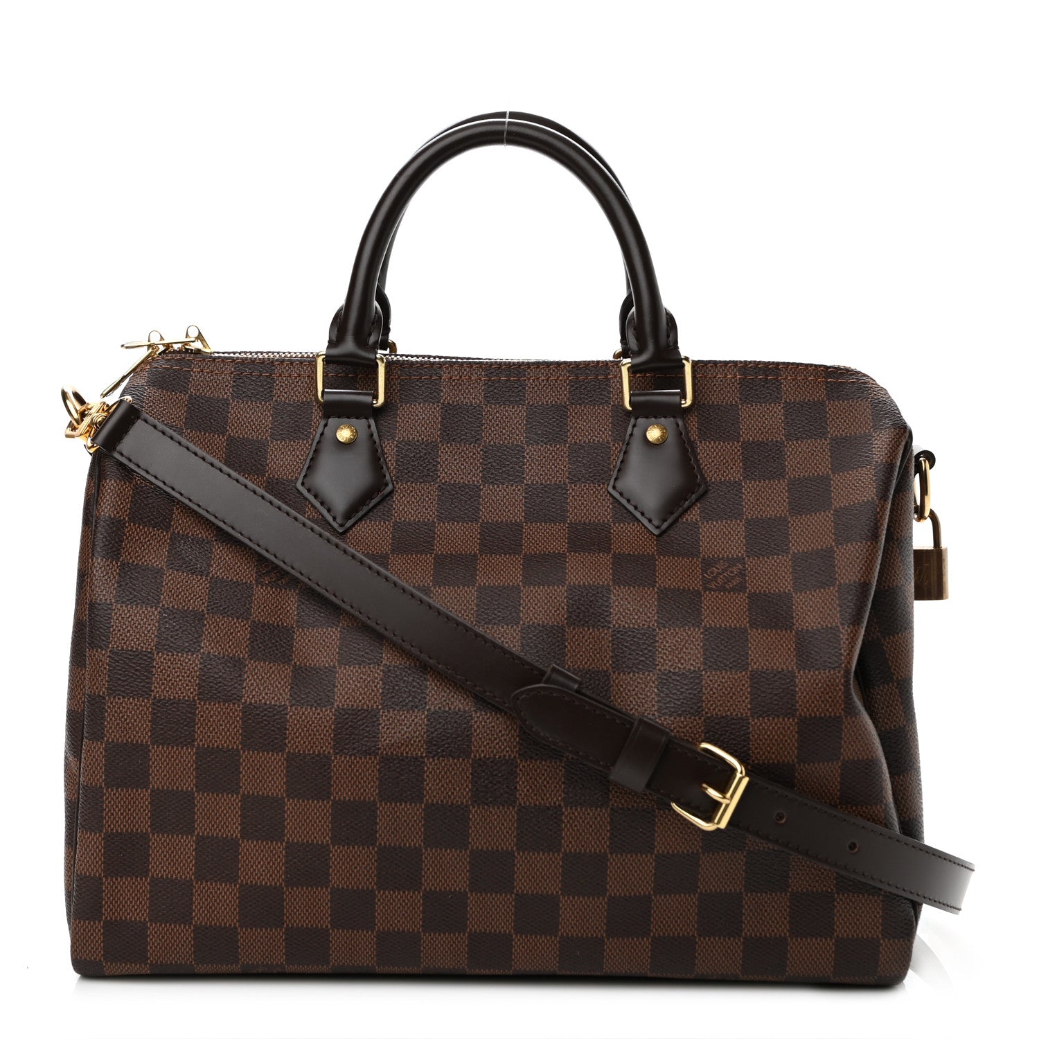 Louis Vuitton Damier Ebene Speedy Bandouliere 30 1 of 10