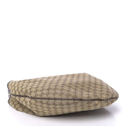 Gucci Monogram Large Wave Hobo Dark Brown 4 of 15