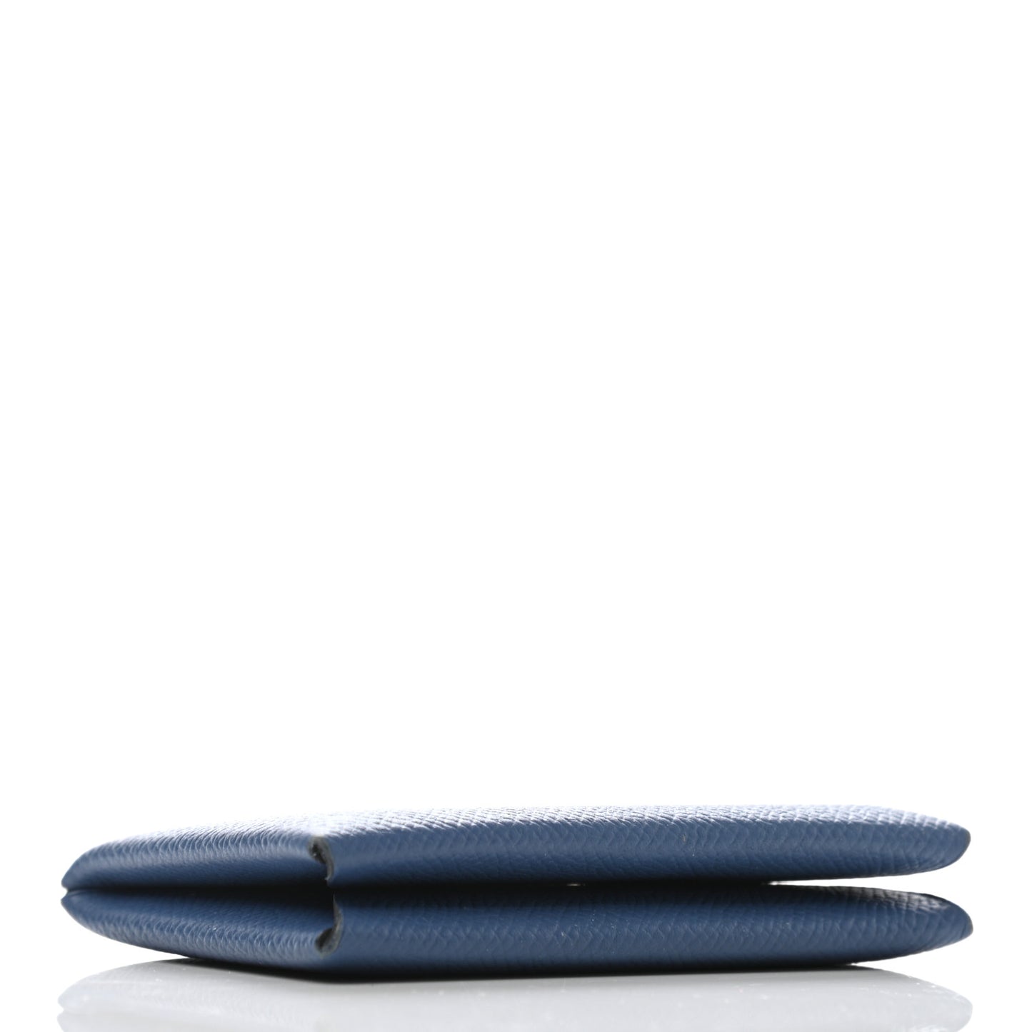 Epsom Calvi Card Case Bleu Agate