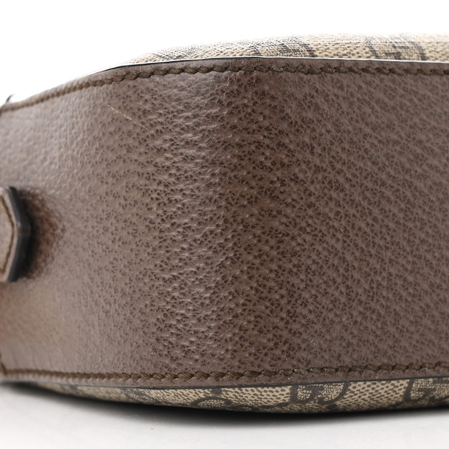 Gucci GG Supreme Monogram Web Neo Vintage Shoulder Bag Beige New Acero Crop 9 of 12