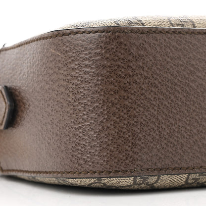 Gucci GG Supreme Monogram Web Neo Vintage Shoulder Bag Beige New Acero Crop 9 of 12