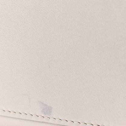 Saint Laurent Lambskin Quilted Medium Loulou Puffer Monogram Chain Satchel Granite 11 of 11