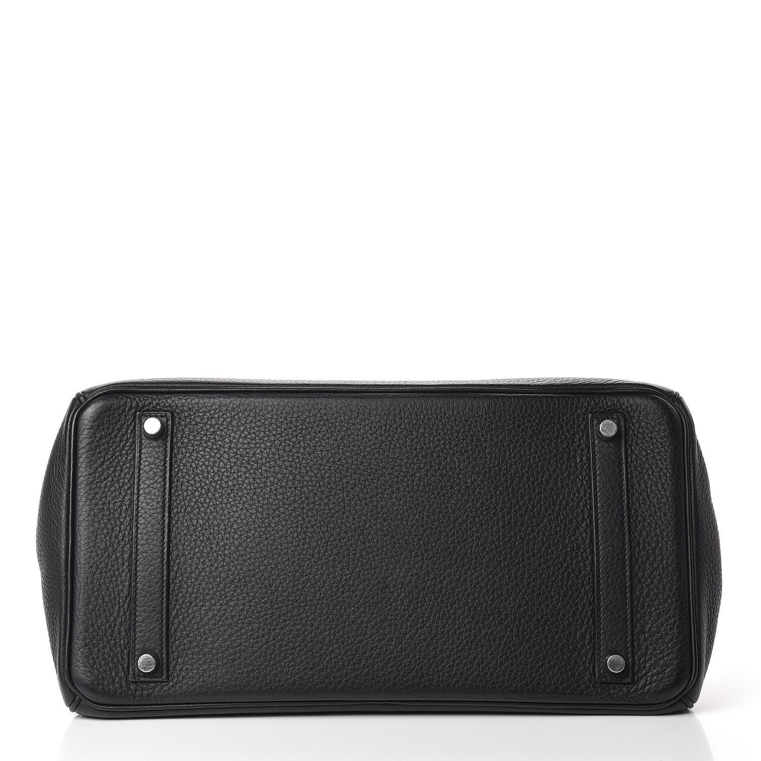 Hermes Taurillon Clemence Birkin 35 Black 6 of 37