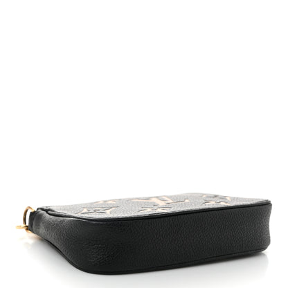 Louis Vuitton Empreinte Monogram Giant Mini Pochette Accessories Black 4 of 10