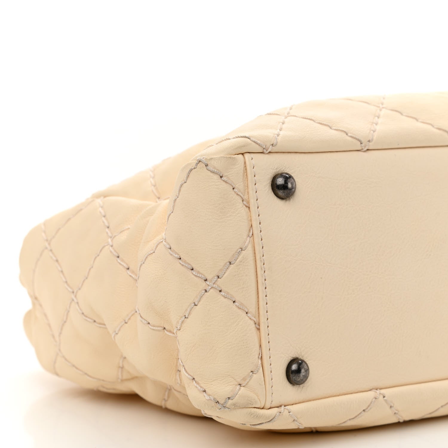 Chanel Calfskin Medium Stitch It Tote Beige 11 of 13